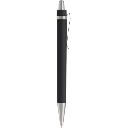Balpen Antarctica metalen clip zwart