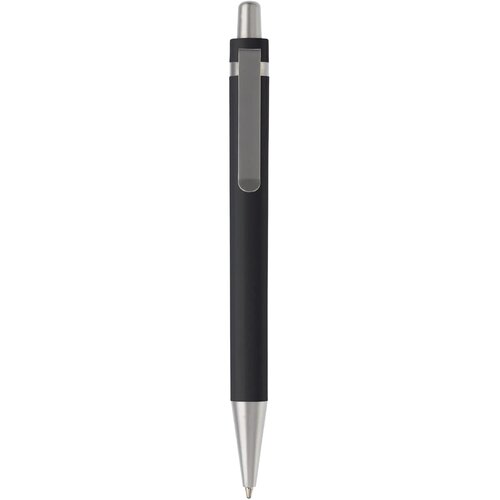 Balpen Antarctica metalen clip zwart