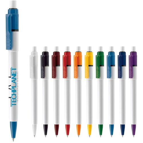 Baron Colour Balpen Hardcolour Wit