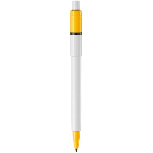 Balpen Baron Colour hardcolour wit / geel