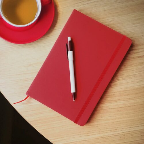 Balpen Baron Colour hardcolour wit / bordeaux