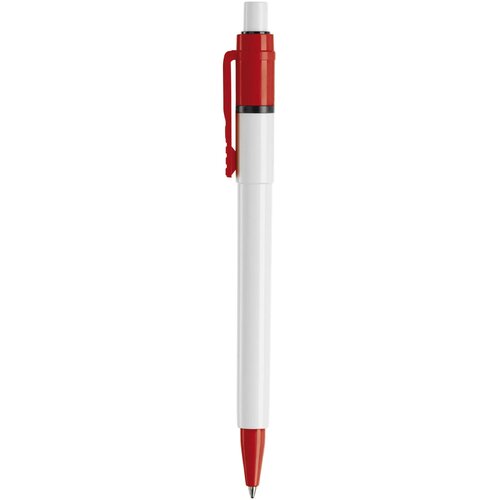 Balpen Baron Colour hardcolour wit / rood