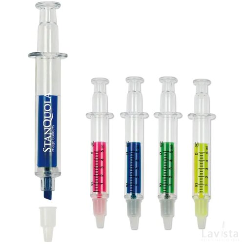 Markeerstift spuit transparant