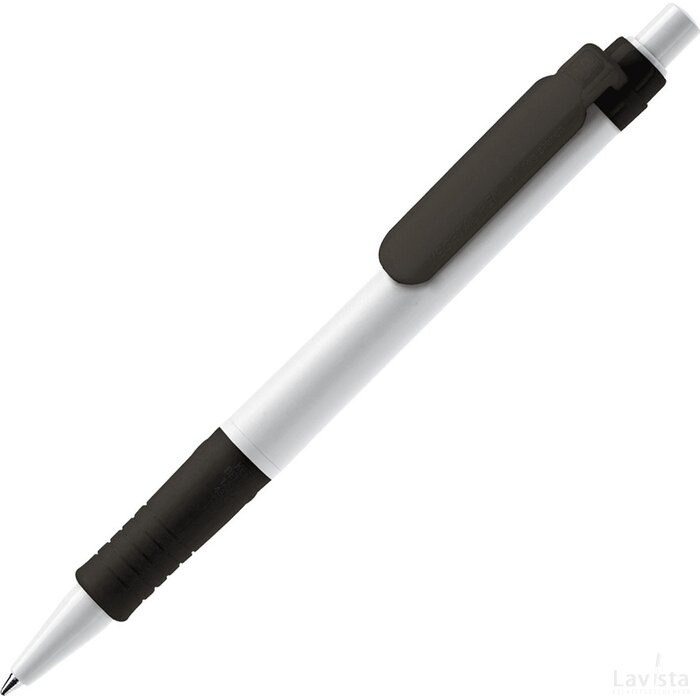 Balpen Vegetal Pen hardcolour wit / zwart