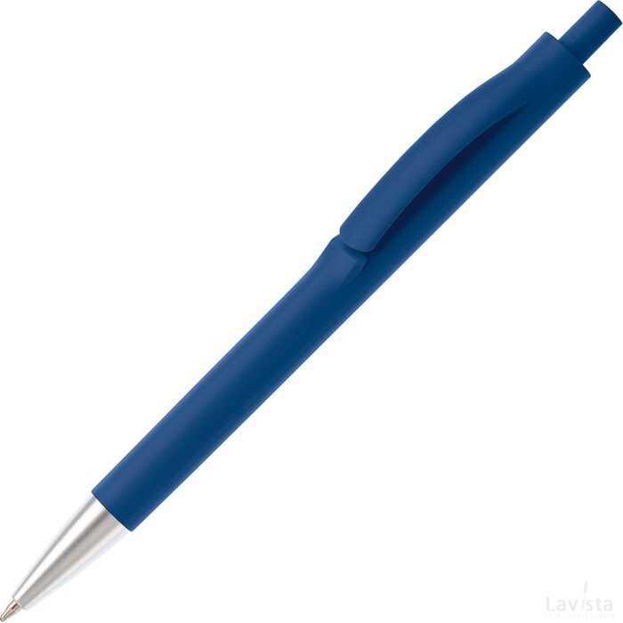 Balpen Basic X hardcolour donker blauw