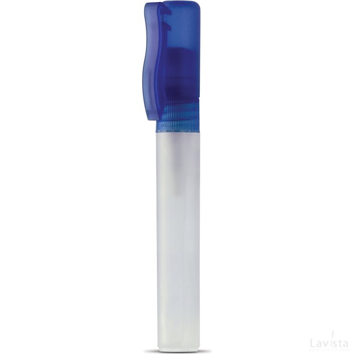Hand cleaning spray 8ml transparant blauw