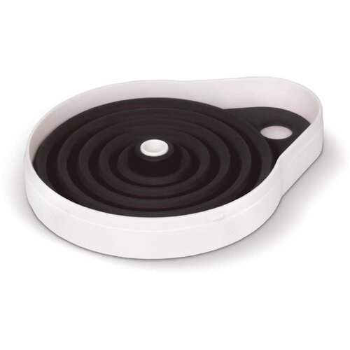 Trechter uitvouwbaar wit / zwart