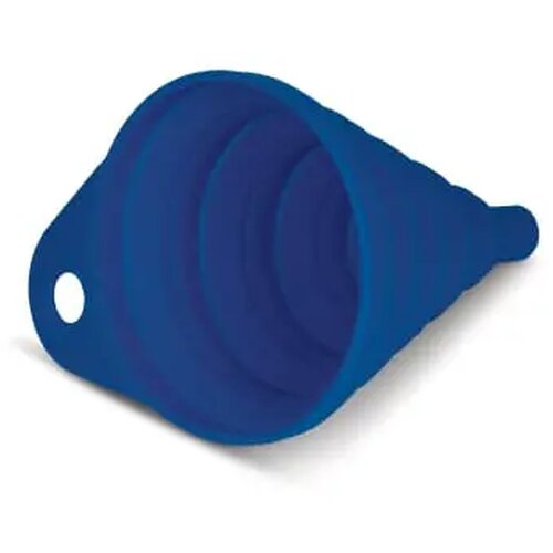 Trechter uitvouwbaar wit / blauw