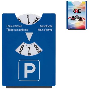 Parkeerschijf 2-in-1 Europa blauw Parkeerschijf 2-in-1 Europa blauw