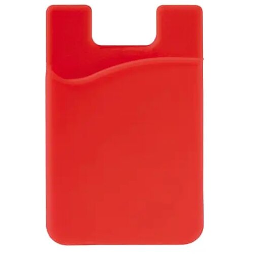 Goedkope opplakbare pasjeshouder Rood