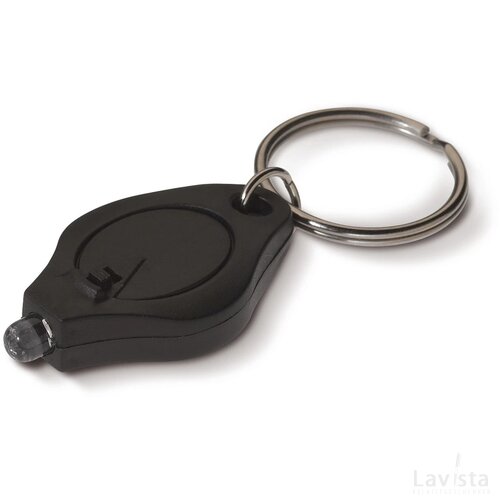 Sleutelhanger lamp zwart