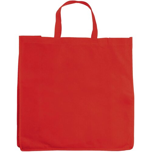 Draagtas non woven 75g/m² rood