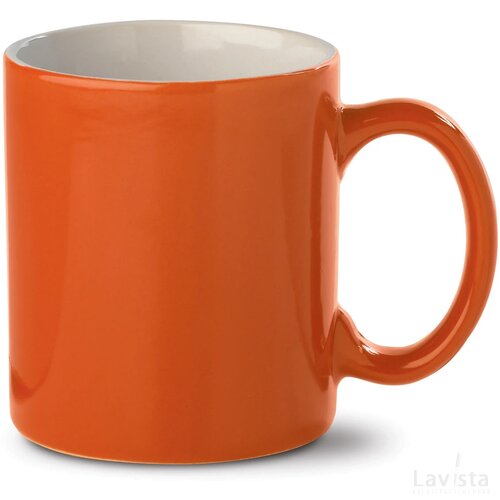 Mok Oslo Kleur 300ml oranje