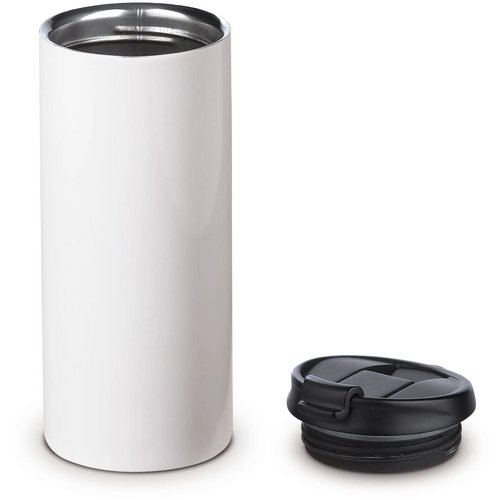 Dubbelwandige thermosbeker (350 ml) Wit