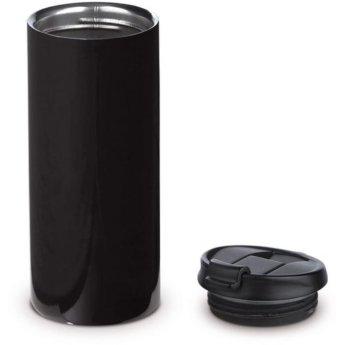 Dubbelwandige thermosbeker (350 ml) Zwart