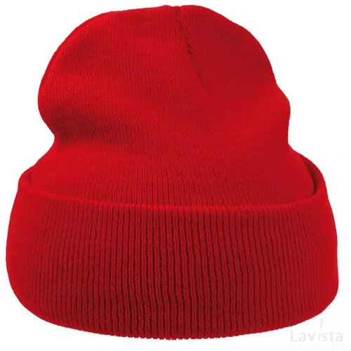 Gebreide Muts Rood