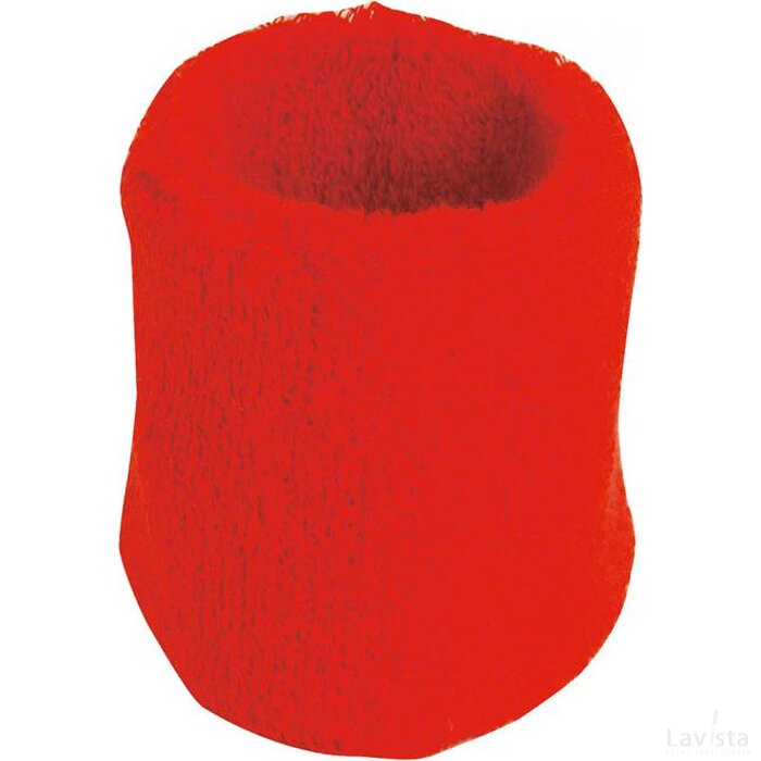 Polsband 6cm Rood
