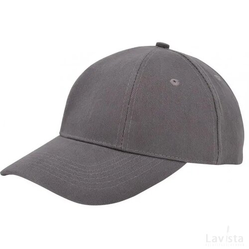 Turned Brushed Cap Donkergrijs