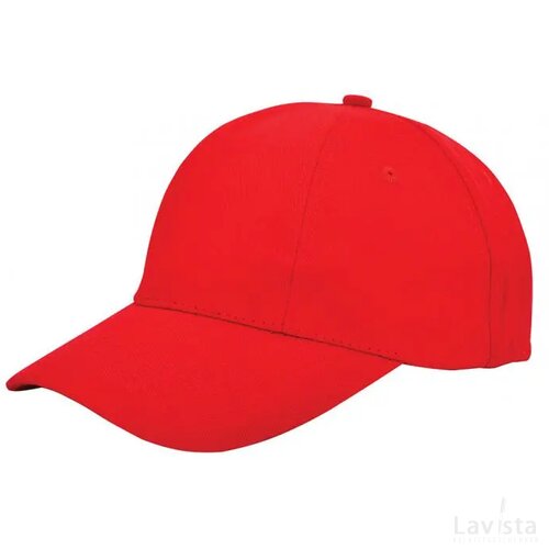 Turned Brushed Cap Rood