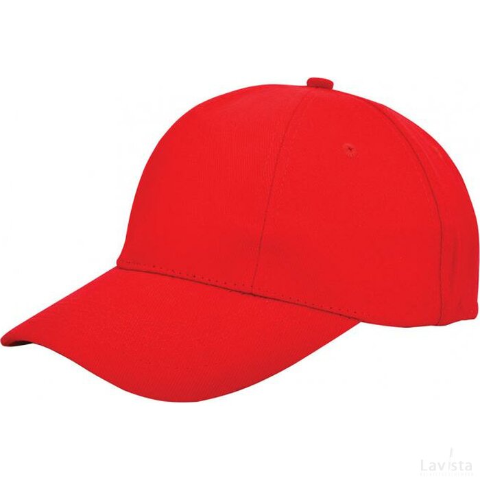 Turned Brushed Cap Rood