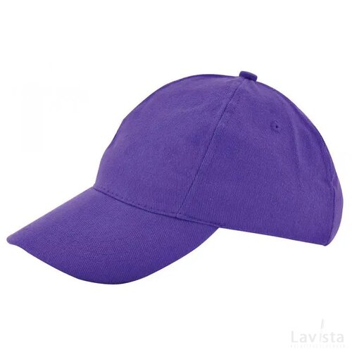 Kinder Brushed Promo Cap Paars
