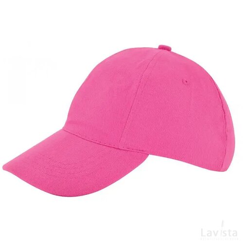 Kinder Brushed Promo Cap Roze