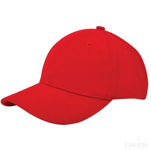 Heavy Brushed Cap Rood