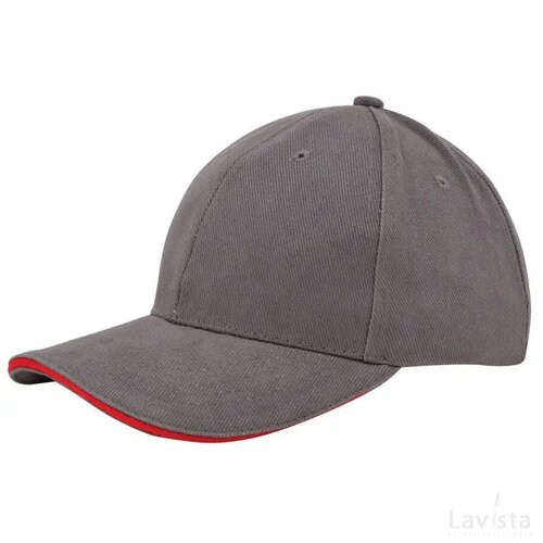 Heavy Brushed Cap Grijs
