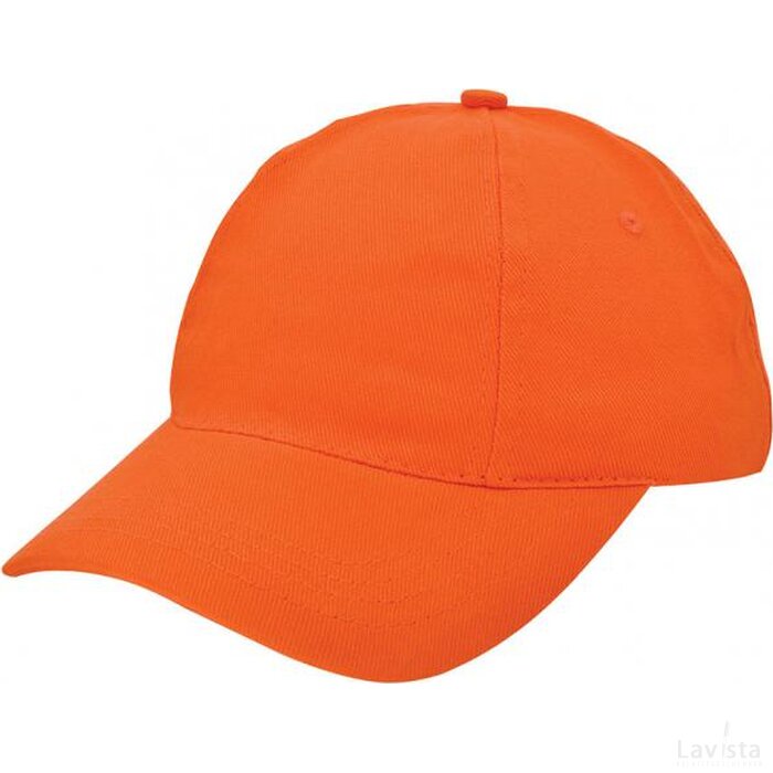 Brushed Promo Cap Oranje