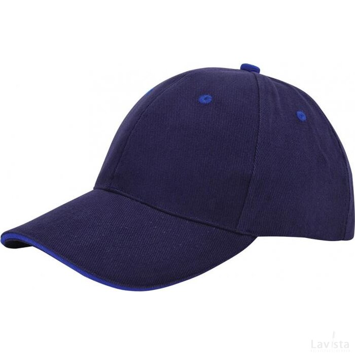 Brushed Sandwich Cap Navy