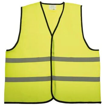 Geel - kidssize: 50 xm wide x 55 cm high - suitable for age 6-12 years,120 gr/m2